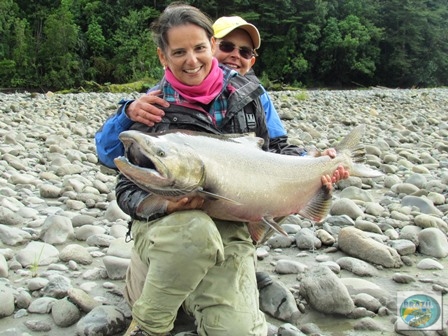 Fotos da pesca esportiva em Chaiten no Chile